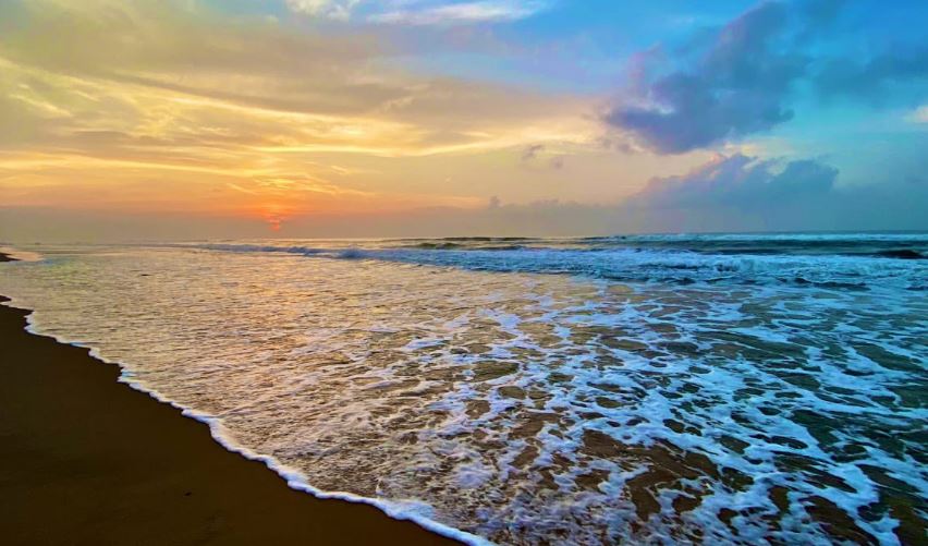 Golden Beach in puri