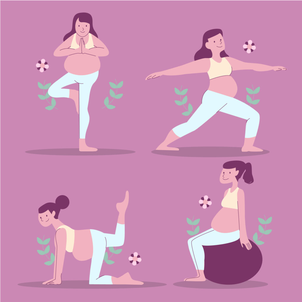 Yoga for pregnant women 3