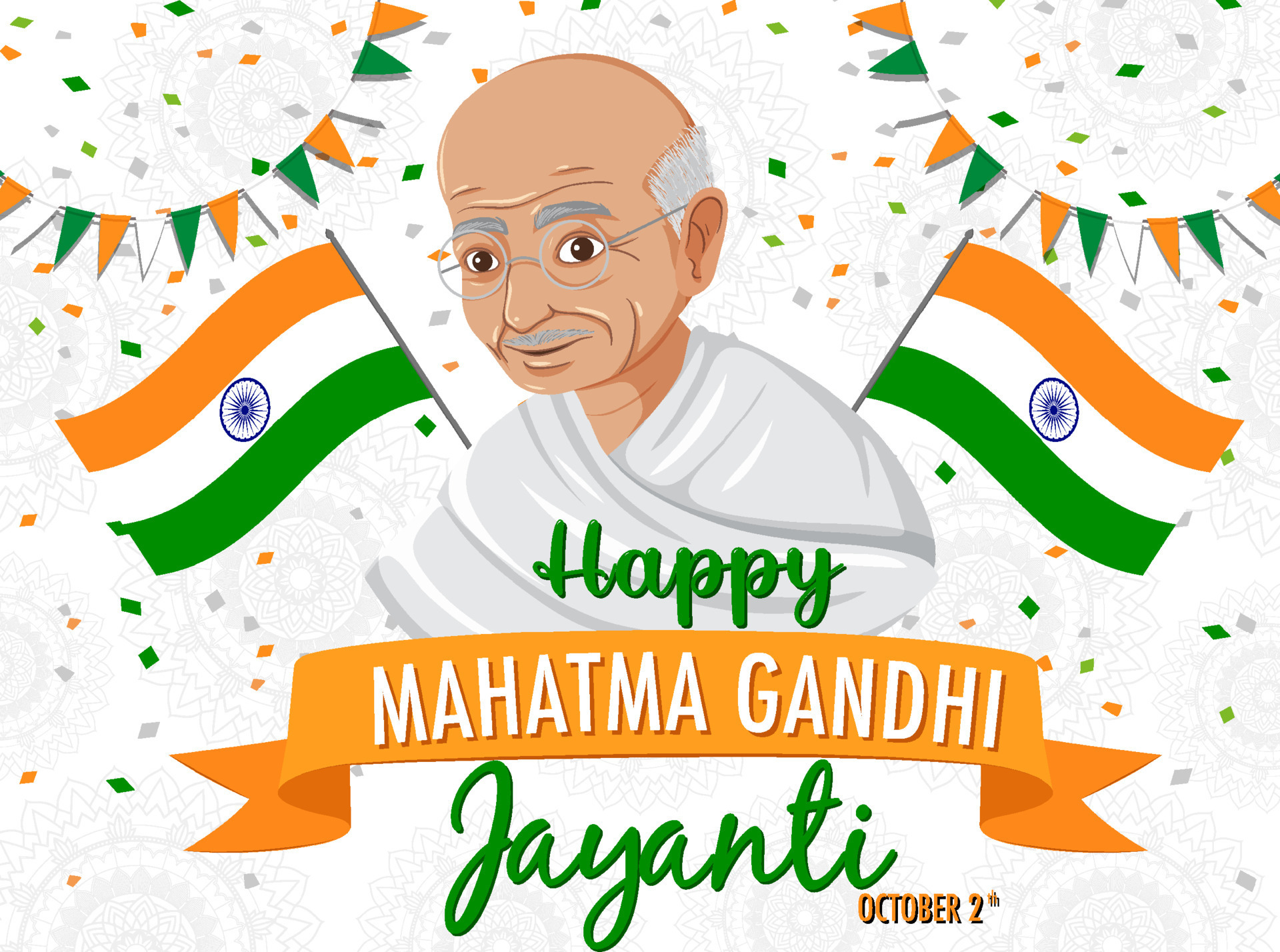 Gandhi 150 Years Logo - Colaboratory