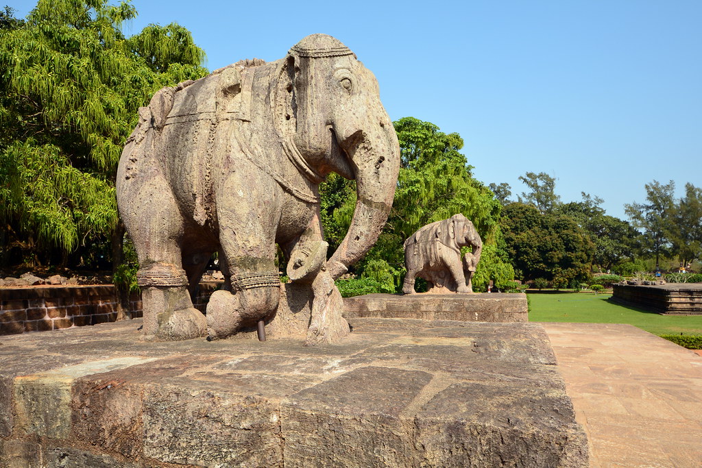 Elephants in Art, Architecture and History of Odisha
