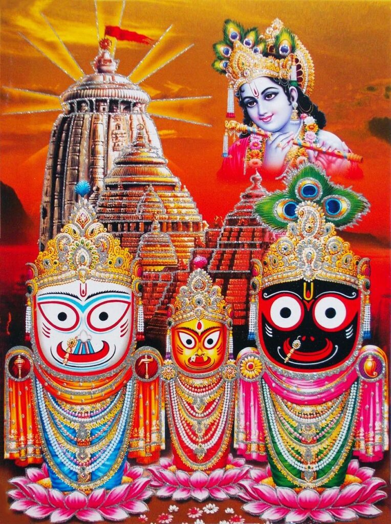 Sri Krishna and Lord Jagannath